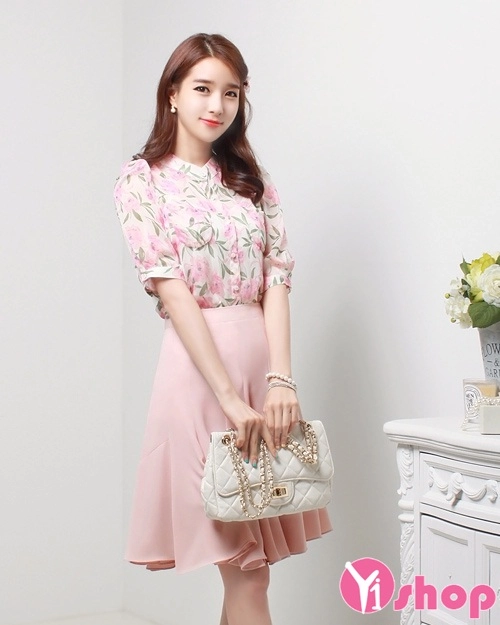 Sơ mi nữ vải voan lụa cho nàng công sở hè 2016
