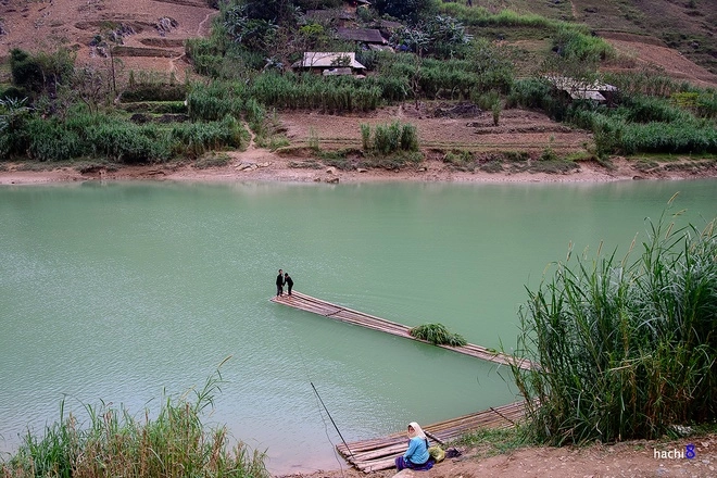 Khung cảnh vùng biên giới cực bắc những ngày giá rét