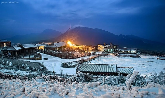 Mẫu sơn tuyệt đẹp với một màu tuyết trắng