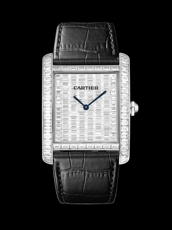 Nam tính phong cách với cartier tank mc