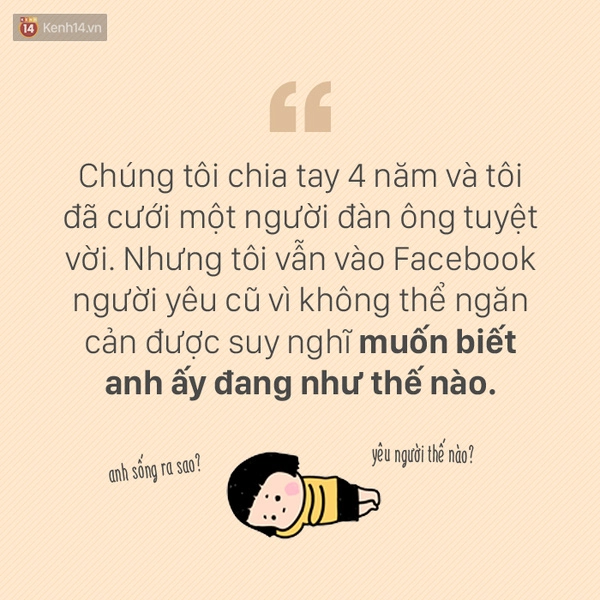 Tại sao bạn vẫn vào facebook người yêu cũ