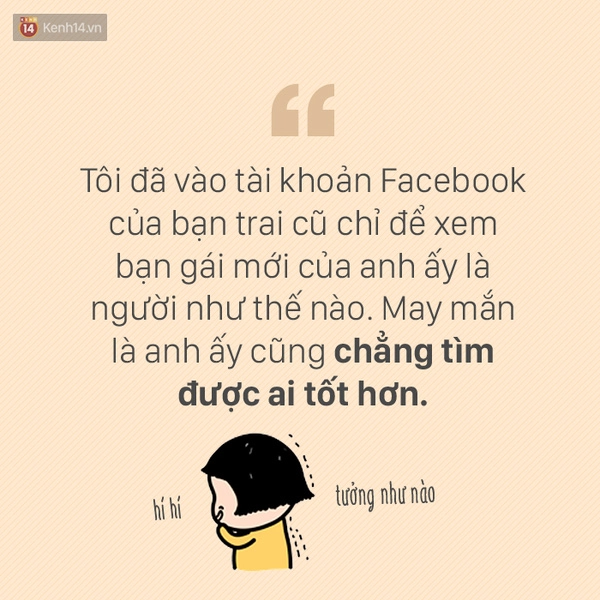 Tại sao bạn vẫn vào facebook người yêu cũ