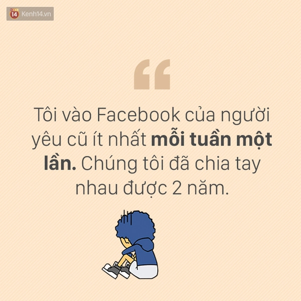 Tại sao bạn vẫn vào facebook người yêu cũ