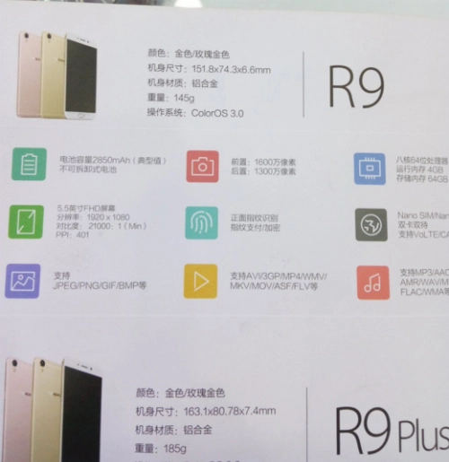 Thiết kế giống iphone của oppo r9