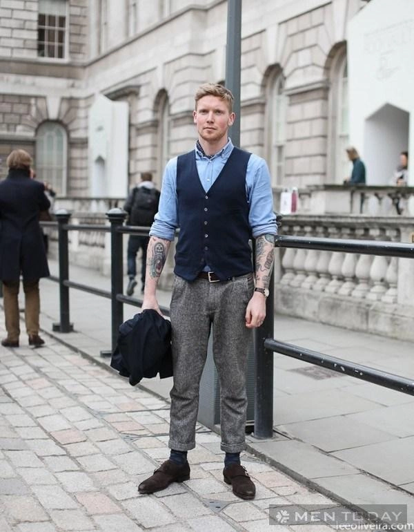 Cập nhật street style cho các chàng