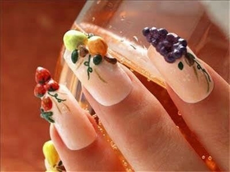 Móng tay 3d đẹp độc đáo nghệ thuật nhất thế giới 2016