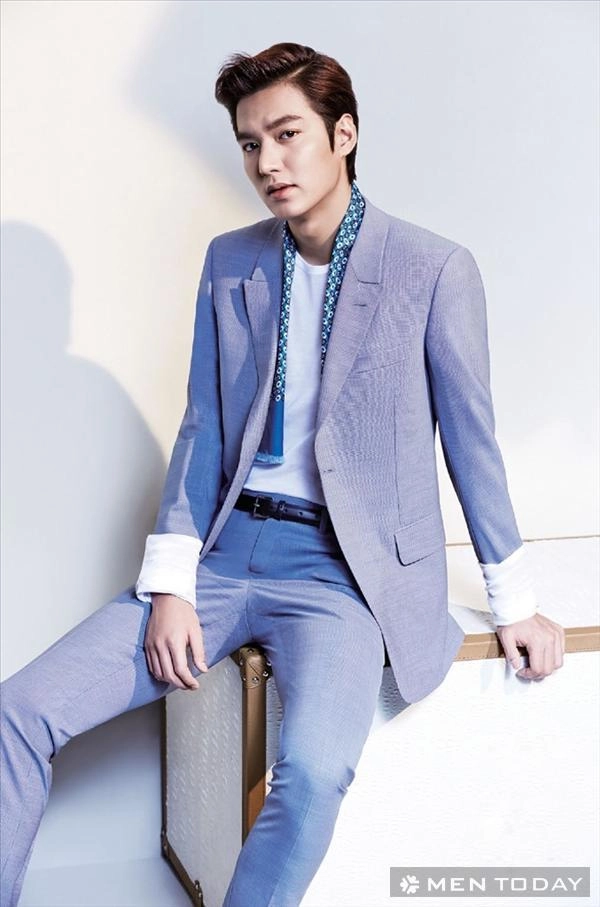 Ngắm lee min ho lịch lãm trên lofficiel hommes korea