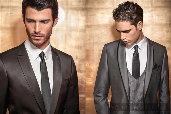 Sang trọng ngày cưới với suit tuxedo và pal zileri cho chú rể