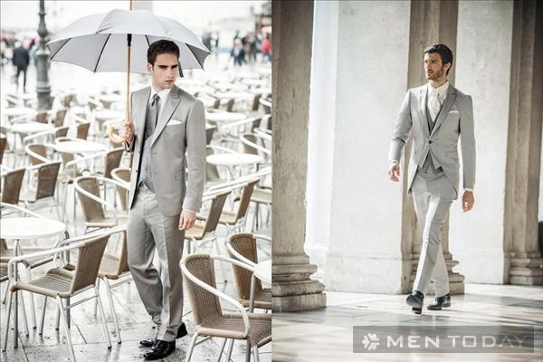 Sang trọng ngày cưới với suit tuxedo và pal zileri cho chú rể