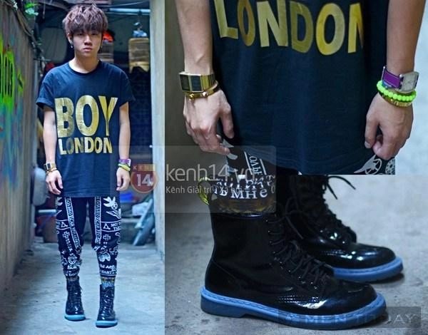 Street style hót hòn họt của giới trẻ hai miền
