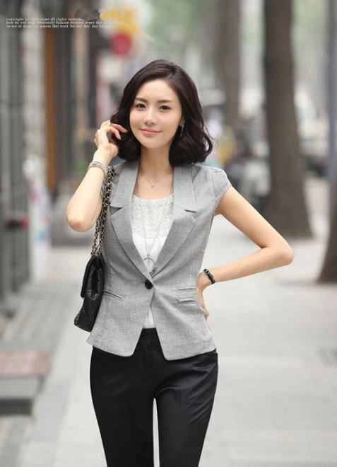 3 áo vest công sở giành cho bạn gái thanh lịch
