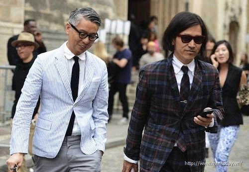 3 cách mix quần trouser và blazer