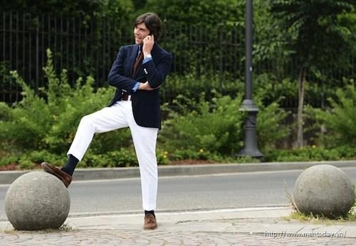 3 cách mix quần trouser và blazer