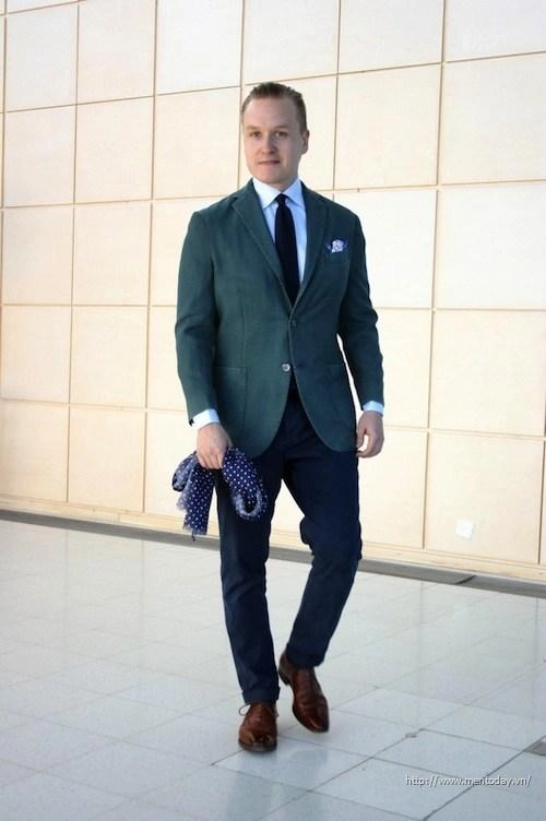 3 cách mix quần trouser và blazer