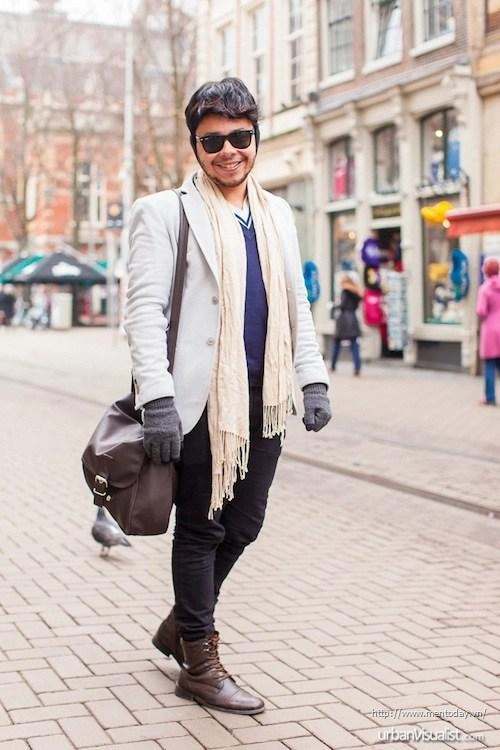 3 cách mix quần trouser và blazer