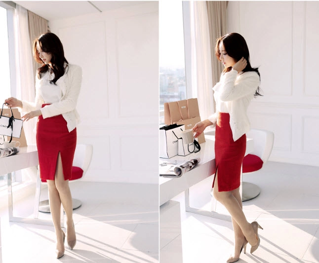 3 chân váy đầm bút chì cho nàng công sở thêm quyến rũ