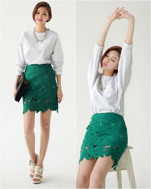 3 chân váy đầm bút chì cho nàng công sở thêm quyến rũ