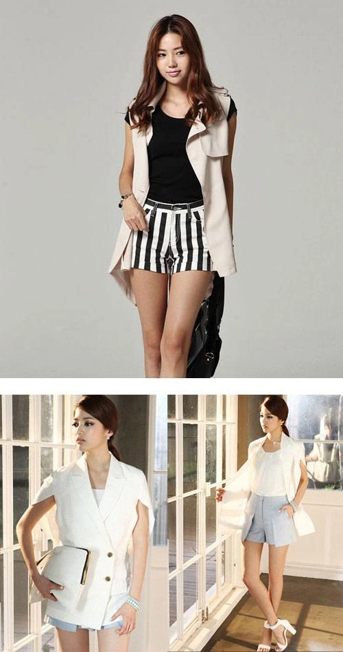 4 kiểu quần short trẻ trung năng động cho bạn gái