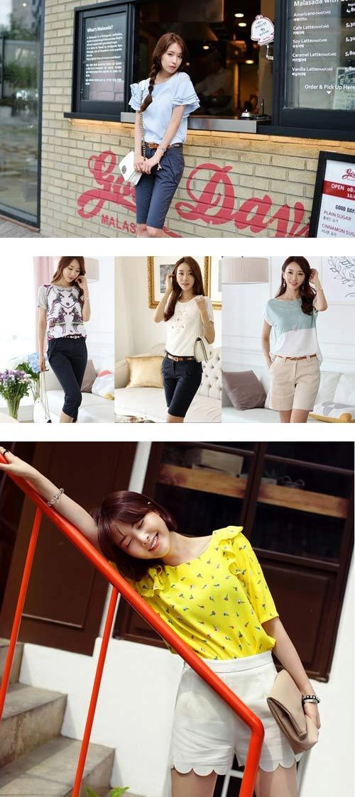 4 kiểu quần short trẻ trung năng động cho bạn gái