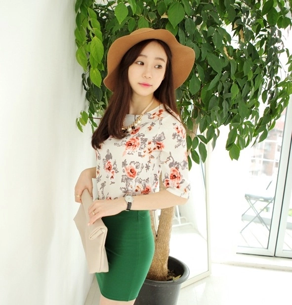 Áo sơ mi nữ họa tiết hoa sành điệu cho nàng tỏa sáng