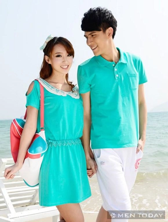 Bst đồ đôi đi biển lãng mạn cho cặp đôi