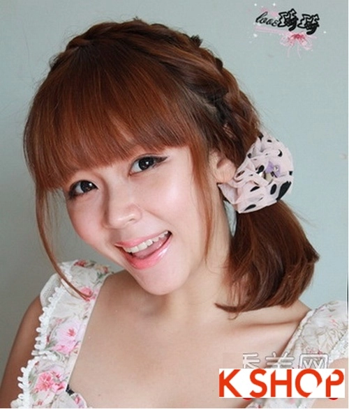 Các bước tạo 2 kiểu tóc cực đẹp đơn giản cho bạn gái