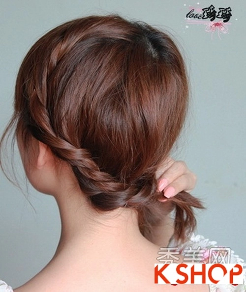 Các bước tạo 2 kiểu tóc cực đẹp đơn giản cho bạn gái