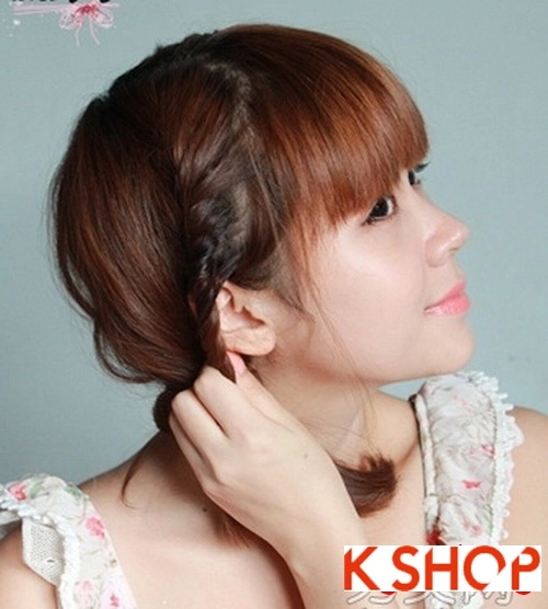 Các bước tạo 2 kiểu tóc cực đẹp đơn giản cho bạn gái