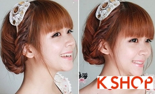 Các bước tạo 2 kiểu tóc cực đẹp đơn giản cho bạn gái
