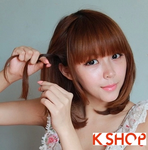 Các bước tạo 2 kiểu tóc cực đẹp đơn giản cho bạn gái