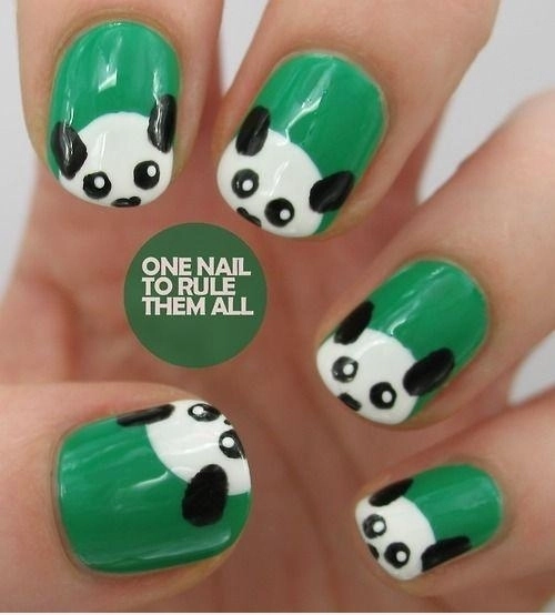 Mẫu nail hình con vật đáng yêu cho cô nàng tuổi teen