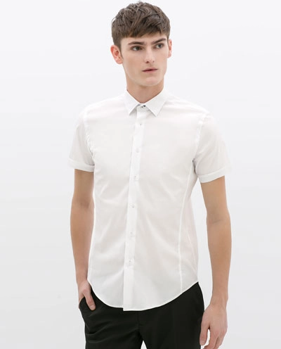 Mix áo sơ mi nam trắng đẹp cho các chàng trẻ trung hè 2016