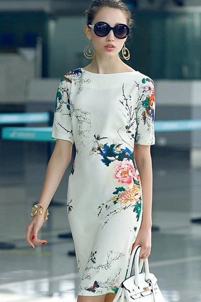 Mix váy với áo sơ mi thanh lịch cuốn hút ngày hè