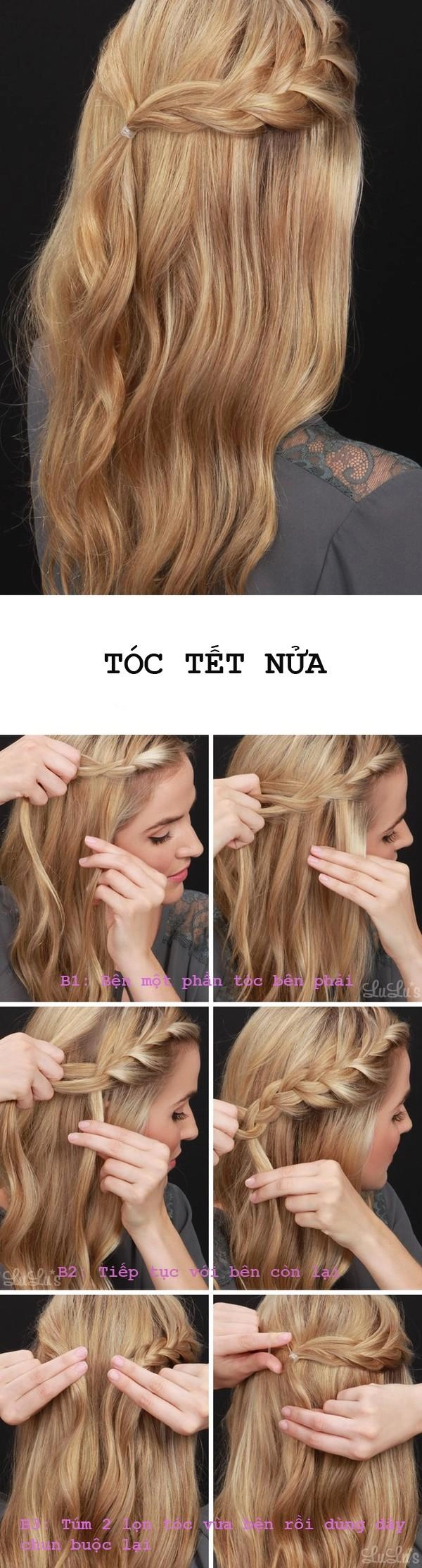 Những kiểu tóc sang trọng quyến rũ cho nàng dự tiệc