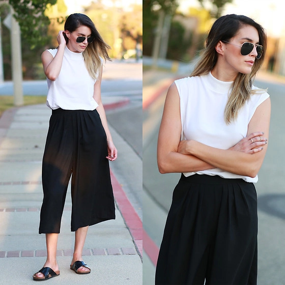Quần culottes nữ mốt thời trang vô cùng thời thường