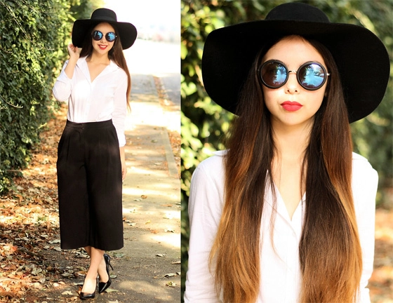 Quần culottes nữ mốt thời trang vô cùng thời thường