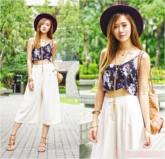 Quần culottes nữ mốt thời trang vô cùng thời thường