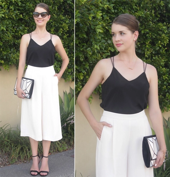 Quần culottes nữ mốt thời trang vô cùng thời thường