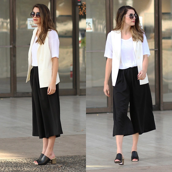 Quần culottes nữ mốt thời trang vô cùng thời thường
