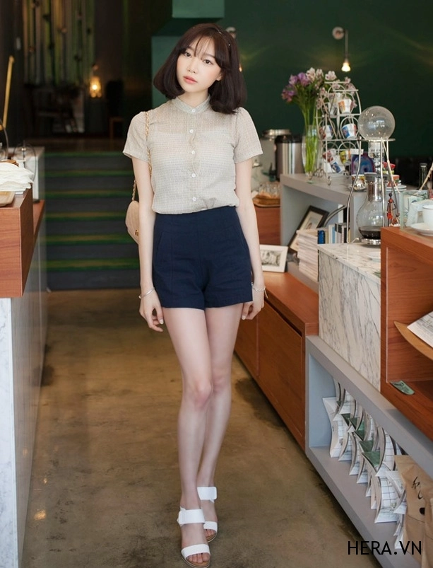 Sơ mi voan nữ cách điệu cho nàng quyến rũ