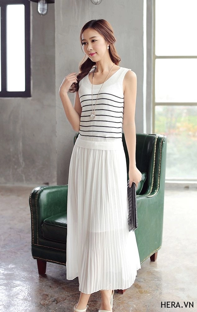 Váy đầm maxi giúp nàng tỏa sáng trong mùa thời trang