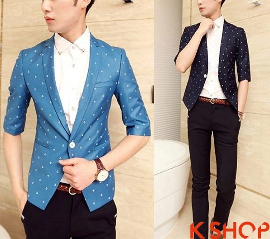 Vest ngắn tay item cực hot cho chàng phong cách hè này