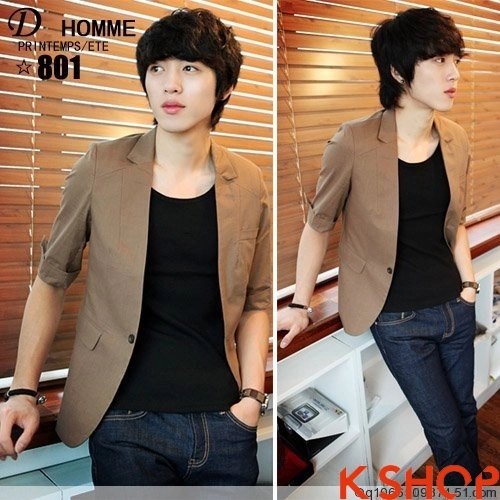 Vest ngắn tay item cực hot cho chàng phong cách hè này