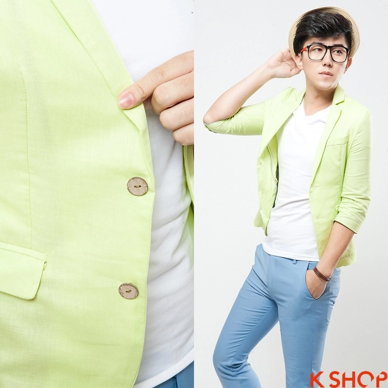 Vest ngắn tay item cực hot cho chàng phong cách hè này