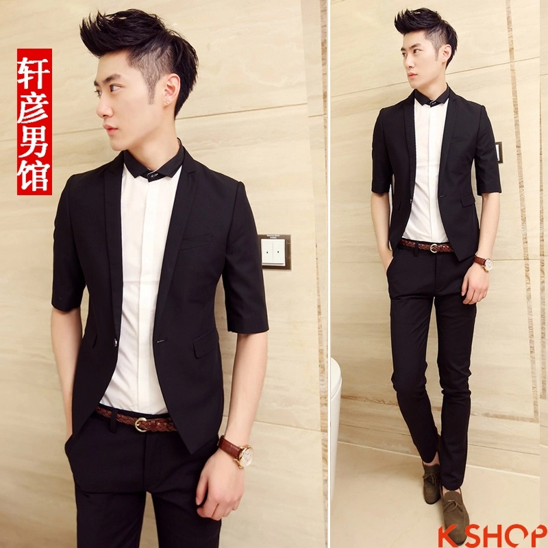 Vest ngắn tay item cực hot cho chàng phong cách hè này