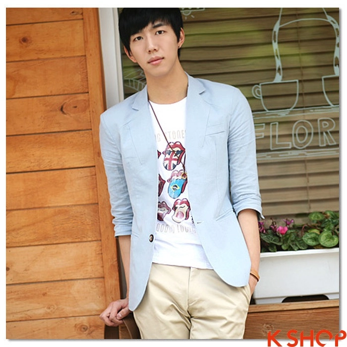 Vest ngắn tay item cực hot cho chàng phong cách hè này