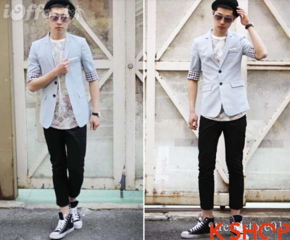 Vest ngắn tay item cực hot cho chàng phong cách hè này