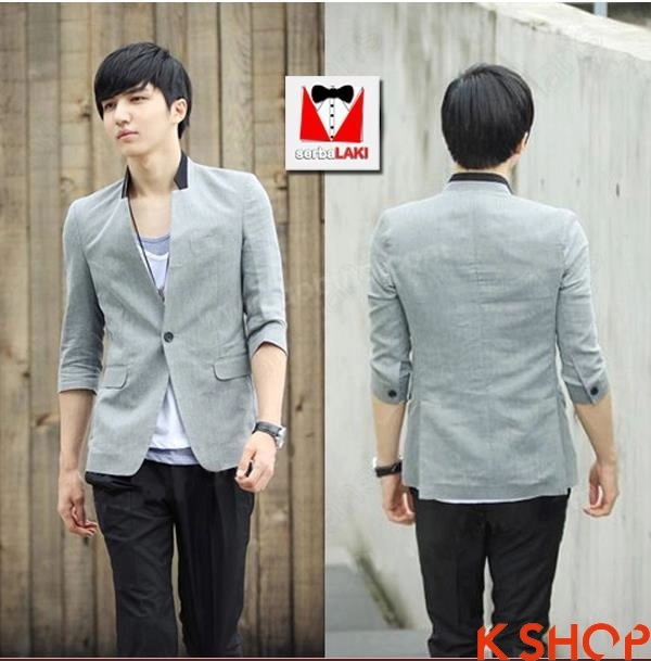 Vest ngắn tay item cực hot cho chàng phong cách hè này