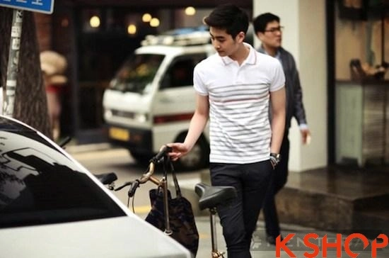 Áo phông nam công sở thời trang thoải mái cho chàng