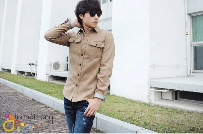 Áo sơ mi nam dài tay ca tinh lịch lãm